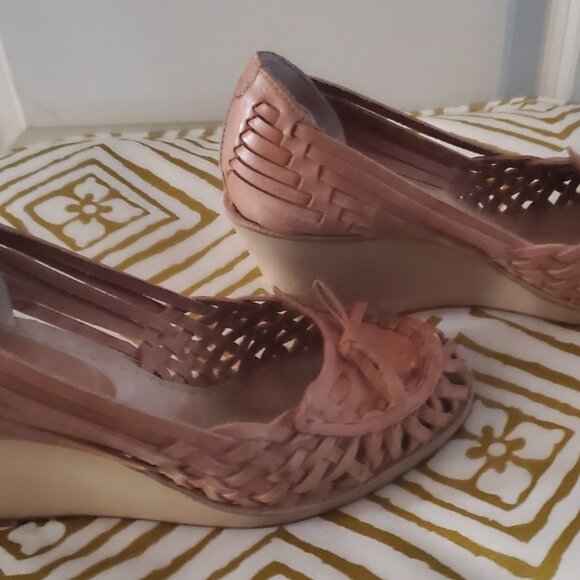 Dani Black Hurrache Wedges - Picture 5 of 7